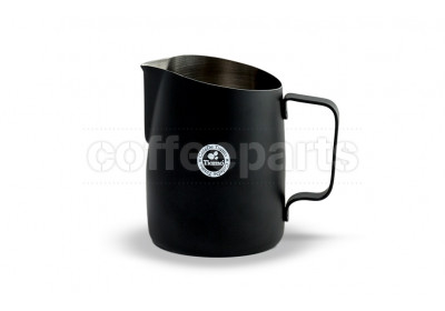 ﻿Tiamo 450ml Black Tapered Latte Art Milk Jug