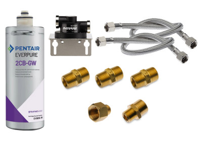 Everpure Small Home or Office water complete kit : Standard (2CB-GW)