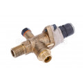 Quick Left Steam/water Valve With Vent For Rancilio 