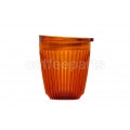 ﻿﻿Huskee Renew Cup with Lid 8oz (237ml): Amber