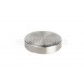 Reg Barber 58mm tamping base only: stainless euro-curve