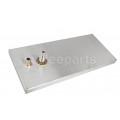 Coffeeparts Large milk jug rinser with PLV valve and Hose Fittings