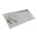 Coffeeparts Large milk jug rinser with PLV valve and Hose Fittings