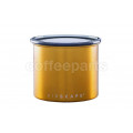 Airscape Small Classic Coffee Storage Vault: Brushed Brass