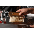 MHW Line Leather Sheath Brush 145mm X 94mm Walnut And Horse Hair
