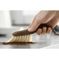 MHW Knife Brush 130mmx33mm White Walnut And Horse Hair