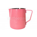 Coffee Accessories 1lt Milk Jug: Pink