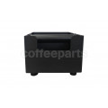 Stainless Steel Knock Box: Black