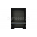 Stainless Steel Knock Box: Black