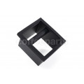 ﻿Coffee Parts Square Grounds Coffee Knock Chute: Black