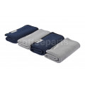 MHW Four Towels Set 2 Grey + 2 Dark Blue