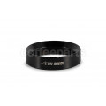 MHW Stainless Steel Coffee Dosing Ring 58mm: Black