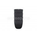 Huskee Set of 4 Charcoal Espresso Cups 3oz (88ml)