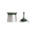 Airflow Gyroscope Coffee Dosing Funnel: Dark Green