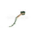 Airflow Coffee Bean Scoop Long Wooden Handle: 12g Dark Green