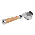 Muvna Lucifer DeLonghi 3-Lugs Coffee Portafilter: 51mm Wood Grain