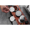 Muvna Multifunctional 51/53/58mm Storage Coffee Station: Walnut