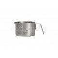 Muvna Stainless Steel Espresso Cup 100ml: Silver