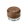 Muvna Solid Wood Tamper: 53mm Walnut Threaded Bottom