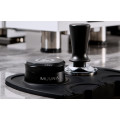 Muvna Gravity Coffee Distributor: 53mm Black Four Paddle