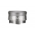 Muvna  Gravity Coffee Distributor: 58.35mm Silver