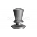 Muvna Calibrated Coffee Tamper Star: 53mm Ribbed Base Silver