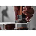 Muvna 58.35mm Coffee Tamper Rectangle Walnut Handle