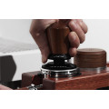 Muvna Coffee Tamper Star: 51mm Ribbed Base Walnut