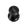 Muvna Digital Calibrated Coffee Tamper: 58.35mm Ribbed Base Black