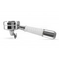 Pesado Modular Double Portafilter: White and Silver - to fit NS/VA
