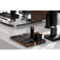 MHW Bench Top Tamping Base/Holder: Walnut