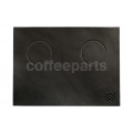 Weber Workshops Leather Tamping Mat: Black 