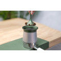 Airflow Gyroscope Coffee Dosing Funnel in a coffee brewing setup.