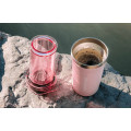 AeroPress GO Plus Travel Coffee Maker: Pink