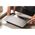 Artisan Barista Coffee Scale Tray in use during coffee brewing process