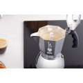 Bialetti 4 Cup Brikka Induction Coffee Maker, brewing a espresso.