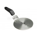 Bialetti Induction Plate 13cm - Medium, sleek stainless steel design.