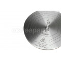 Bialetti Induction Plate 13cm - Medium cream color design.