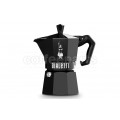 Bialetti 6 Cup Moka Exclusive Stove Top Coffee Maker: Black