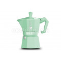 Bialetti 6 Cup Moka Exclusive Stove Top Coffee Maker: Green