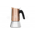 Bialetti 4 Cup Venus Copper Coffee Maker, polished copper finish