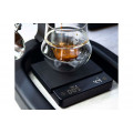Flair Espresso Brewing Scale in use for brewing espresso.  