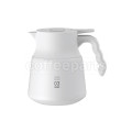 Hario V60 Insulated Stainless Steel Server PLUS 800 White