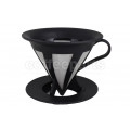 Hario 2-Cup Black Cafeor Dripper: CFOD-02-B