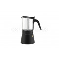 Joy Resolve ClearBrew Moka Pot Black: 240ml