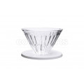 Timemore 1-Cup Crystal Eye Brew Coffee Dripper: White