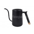 Timemore Fish Pure Pour Over Coffee Kettle, stainless steel construction.