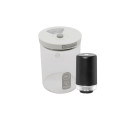 Timemore Glass Canister & Pump Starter Kit Med: White