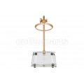 Timemore MUSE Pour Over Stand: Glass & Brass