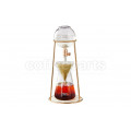 zeroHero Dingyuan Mini Ice Drip Coffee Maker: 2-4cups Rose Golden (KFH-6RG)